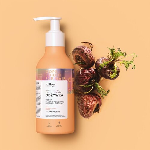 SoFlow Medium Porosity Hair Protein-Emollient Conditioner hidratantni i zaglađujući regenerator anti-frizzy 400 ml Slike