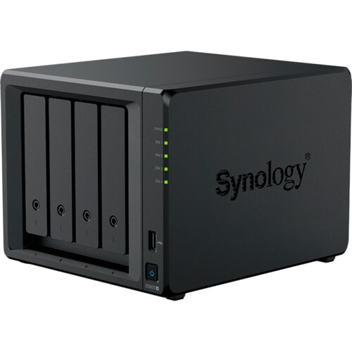 Unknown Synology DiskStation DS925+ Tower, 4-Bays 3.5'' SATA HDD/SSD, 2 x M.2 2280 NVMe SSD slot, CPU AMD Ryzen V1500B 4-core 2.2 GHz, 4 GB DDR4 ECC SODIMM, 2x RJ-45 2.5 GbE LAN Port; 2x USB 3.2; 1 xUSB Type-C expansion port; 2.26 kg; 3yr warranty Cene