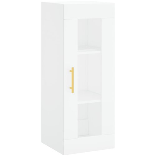 Maison Chic Stenska omarica - Zidna omarica bela 34,5x34x90 cm iu127, (22063272) Cene