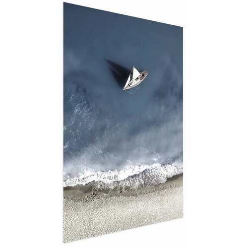  Plakat - Yacht on the Sea 60x90 Bez okvira Cene