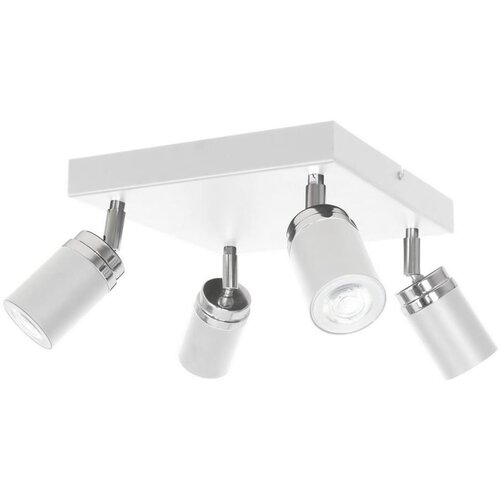  Stropni spot RENO 4xGU10/8W/230V bela/hrom Cene