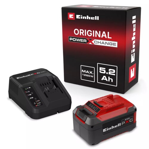 Einhell PXC Starter-Kit set punjač i 5.2Ah baterija, 18V Cene