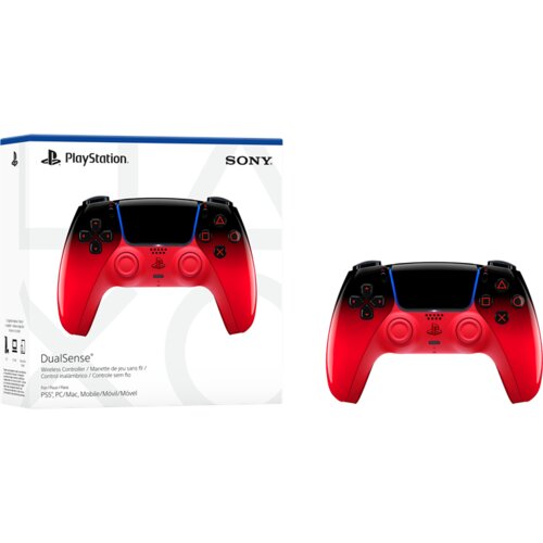 Sony dualsense wireless controller PS5 remix red Slike