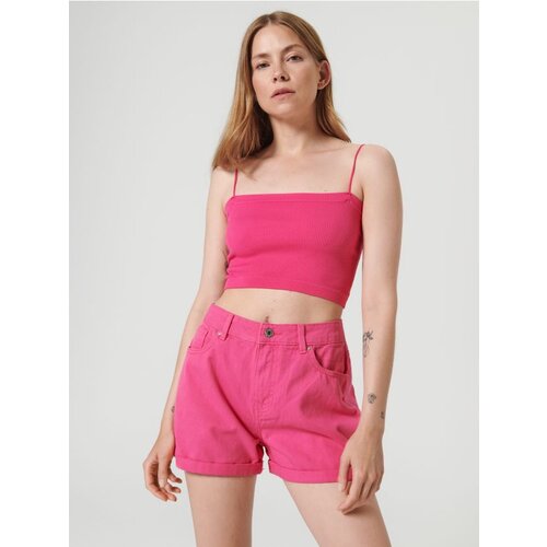 Sinsay ženske mom fit kratke hlače od trapera 0390U-03J Slike