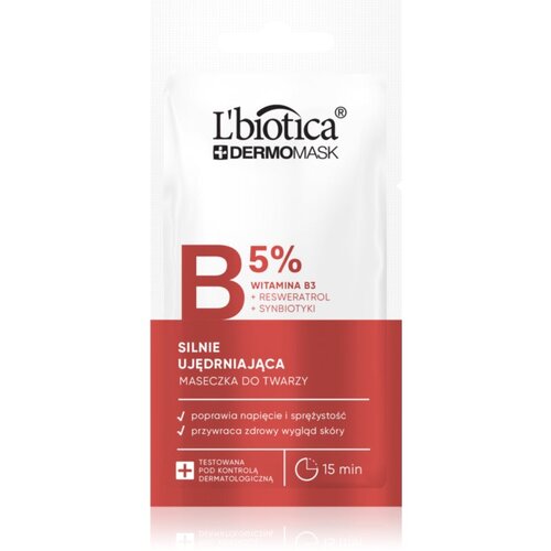 L´Biotica DermoMask B 5% učvrstitvena maska za obraz 8 ml Cene