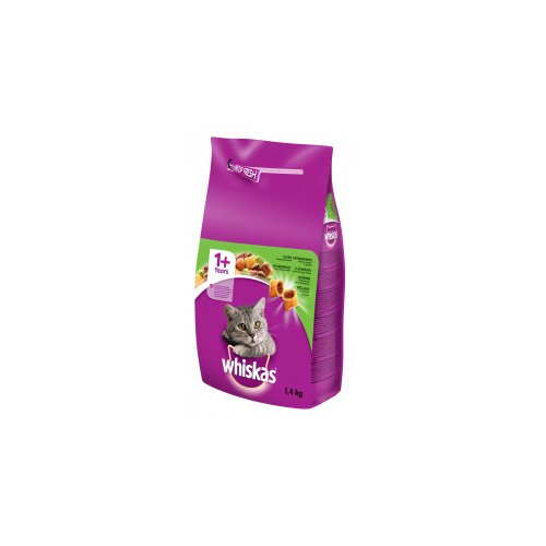 Whiskas hrana za mačku, briketi, jagnjetina 1.4kg ARCH Slike