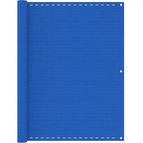 Balkonsko platno modro 120x600 cm HDPE