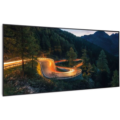 Klarstein wonderwall air art smart, infracrveni grijač, planinska cesta, crna Cijene