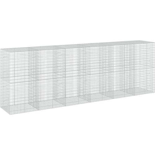  Gabion s žicom debljine 3,5 mm i mrežom 5x10 cm 600x100x200 cm Slike