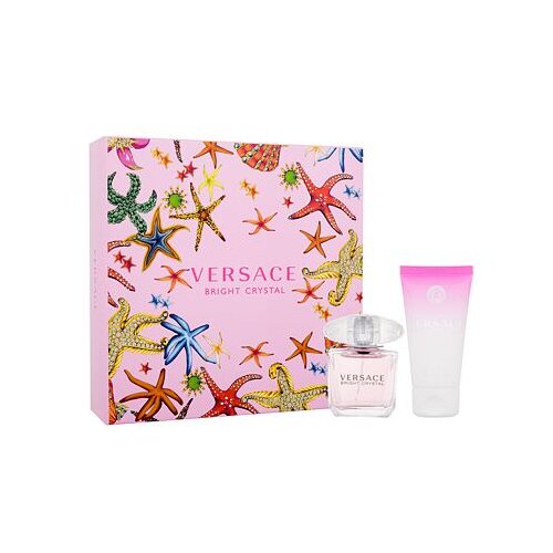 Versace Bright Crystal darovni set toaletna voda 30 ml + losion za tijelo 50 ml za žene Slike