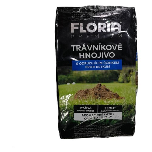 FLORIA PREMIUM Djubrivo grass za travnjak sa efektom protiv krtica 7,5kg Slike