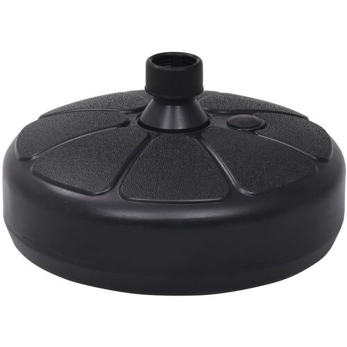 vidaXL Podstavek za senčnik pesek / voda 15 L črn Cene