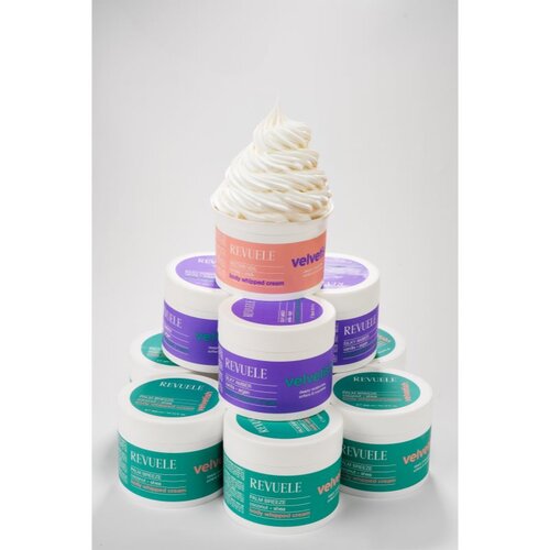 Revuele Velvetish Palm Breeze Body Whipped Cream vlažilna krema za telo Coconut + Shea 300 ml Slike
