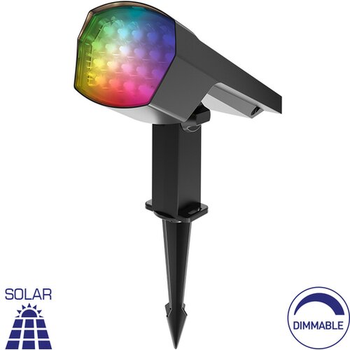 Braytron Led ubodna ba&scaron;tenska svetiljka Bry Spike 12W RGB IP65 BG36-00592 Cene