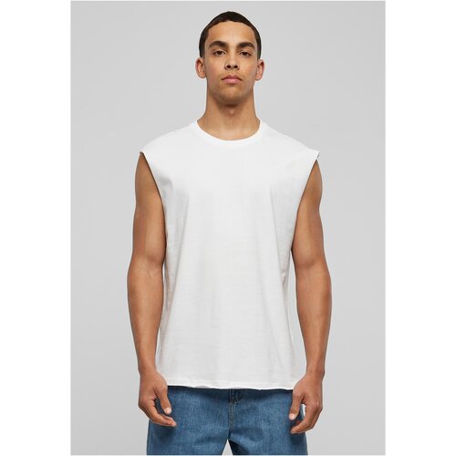 UC Men Open Edge Sleeveless Tee white Slike
