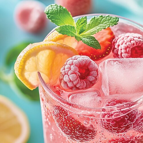 Yankee Candle Iced Berry Lemonade di&amp;scaron;eča sveča Signature 110 g Slike