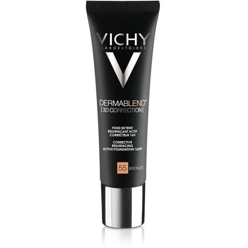 Vichy Dermablend 3D Correction korektivni puder za zaglađivanje SPF 25 nijansa 55 Bronze 30 ml Slike