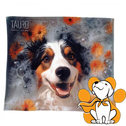 Tauro Pro Line Soft Blanket Australian Shepherd 127x152cm, Mekano Šareno Ćebe Cene