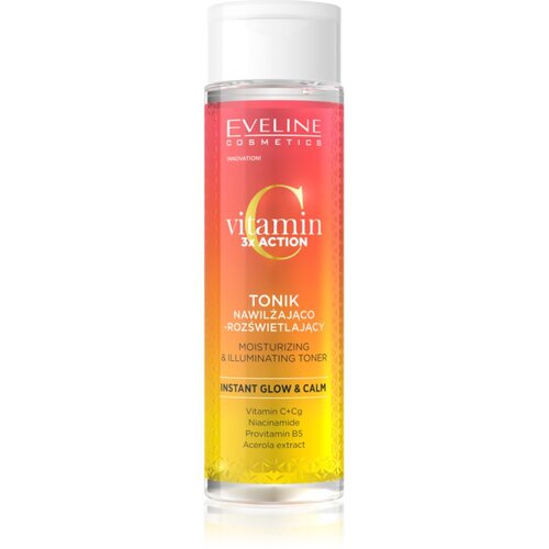 Eveline Cosmetics Vitamin C 3x Action posvetlitveni tonik 200 ml Slike