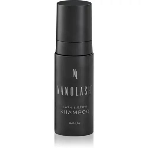 Nanolash Lash & Brow čistilni šampon za trepalnice in obrvi 50 ml