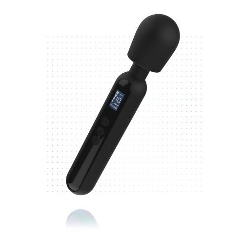 BLACQ Digitalni masažni vibrator črn Cene