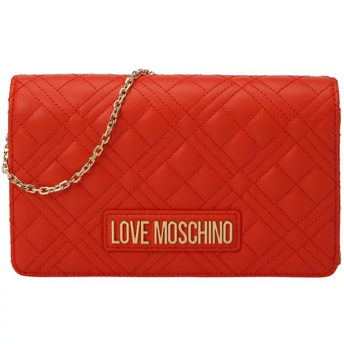Love Moschino Pisemska torbica 'SMART DAILY' zlata / temno oranžna