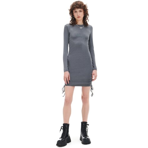 Cropp - Mini obleka - Burgundy Cene