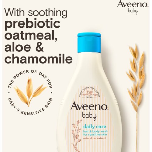 Aveeno Baby Daily Care gel za prhanje in kopanje za otroke 400 ml Slike