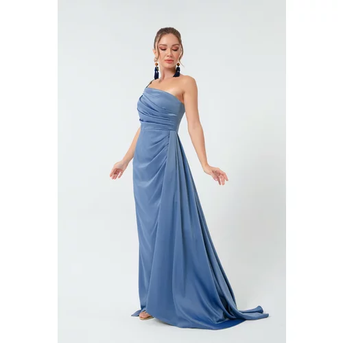 Lafaba Evening & Prom Dress - Dark blue - Wrapover