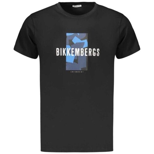 Bikkembergs mu&amp;Scaron;ka majica bkk3mts03/ crna Slike