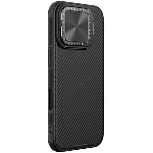  Maska za telefon iPhone 16 Pro Nillkin CamShield Prop Magnetic, Crna Cene