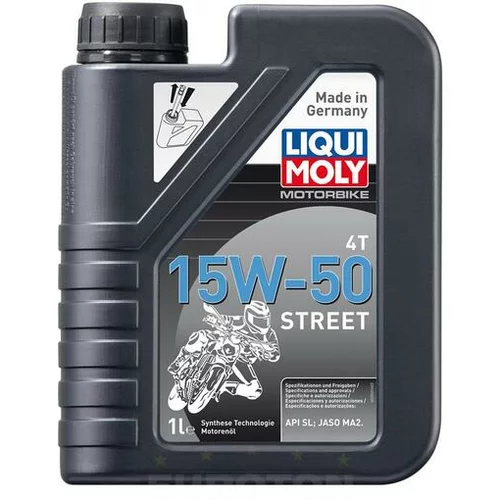 LIQUI-MOLY motorno olje Motorbike 4T 15W-50 Street, 4L, 1689