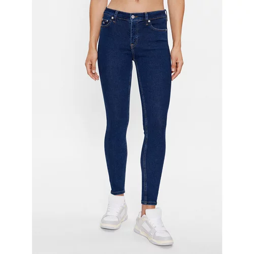Tommy Jeans Jeans hlače Nora DW0DW16008 Mornarsko modra Skinny Fit