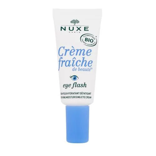 Nuxe Creme Fraiche de Beauté Eye Flash Reviving Moisturising Eye Cream krema za revitalizacijo in vlaženje predela okoli oči 15 ml za ženske
