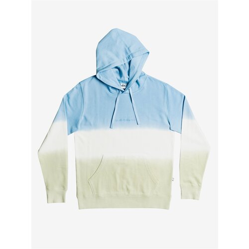 Quiksilver White-Blue Men&amp;#039;s Hoodie - Men Slike