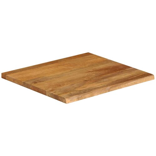 Stolna ploča sa živim rubom 80x80x2,5 cm od masivnog drva manga Slike
