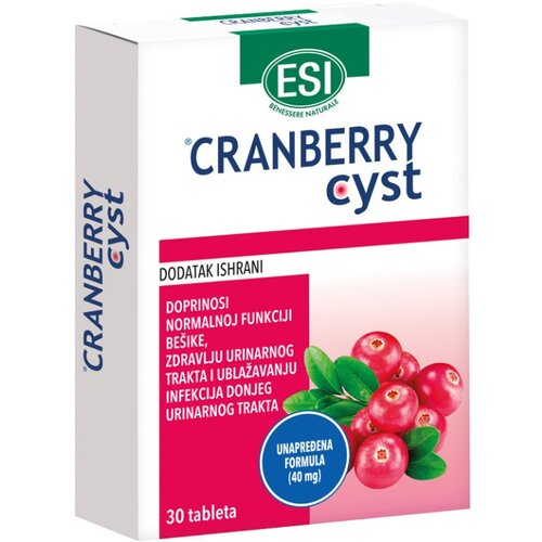 Esi Cranberry cyst, 30 tableta Slike