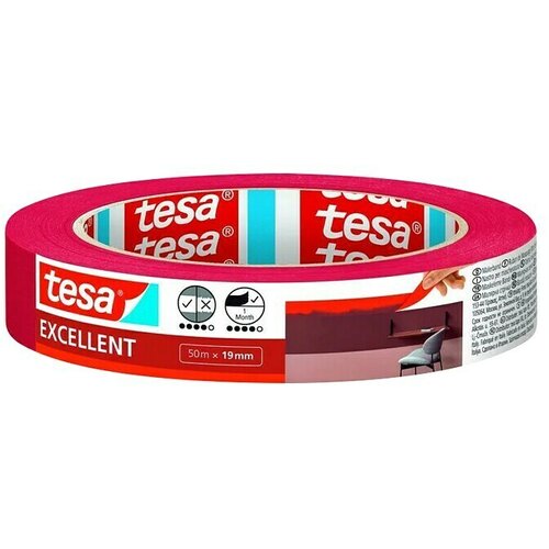 Tesa Ljepljiva krep traka Excellent (50 m x 19 mm) Slike