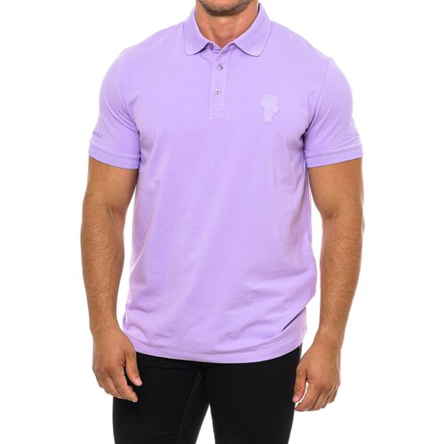 Karl Lagerfeld Polo majice kratki rokavi 745401533221-230 Vijolična Cene