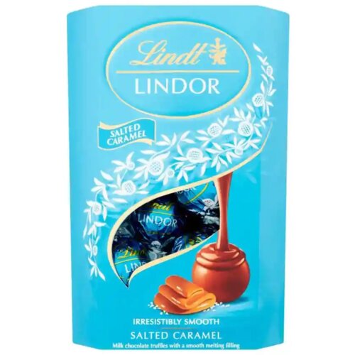 Lindt Bombonjera Lindor salt caramel 200g Cene