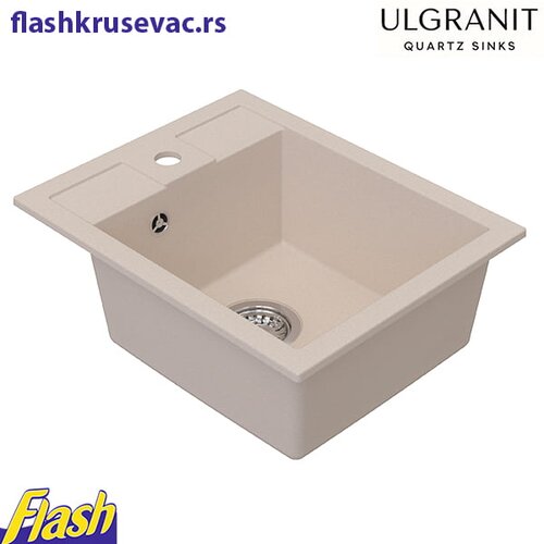 Minotti I Ulgran Granitna sudopera kvadratna BEŽ i Slavina - Minotti i ULGRAN U-404-328 Slike