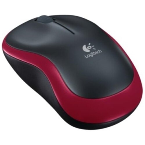 Logitech Mi&amp;scaron; LOGITECH M185, wireless, optical, crveni, 910-002240/2503/2237 Slike