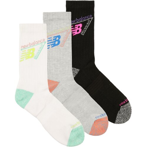 New Balance &Scaron;portne nogavice ACTIVE GRAPHIC CREW SOCKS 3 PACK Večbarvna Cene