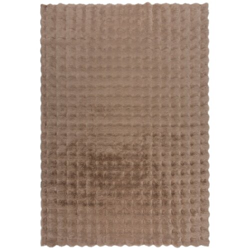 Flair Rugs Smeđe sintetičko krzno 160x230 cm Waffle Faux Fur &amp;ndash; Slike