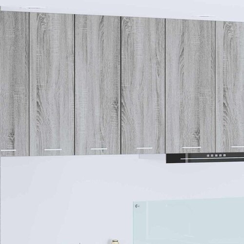 Viseći ormarić 2 pcs Siva Sonoma i bijela 30 x 31 x 80 cm Cijene