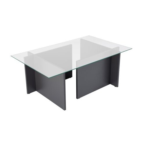 Hanah home Klub sto Ventrino, 105x65x40cm, Antracit Slike