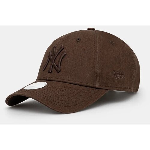 New Era Pamučna kapa sa &scaron;iltom ESSENTIAL 9FORTY&reg; NEW YORK YANKEES boja: smeđa, bez uzorka, 60471462 Cijene