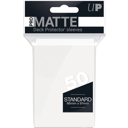 Ultra PRO Ovitek/Album: Matte 50ct Standard Deck Protector sleeves: bela barva Cene