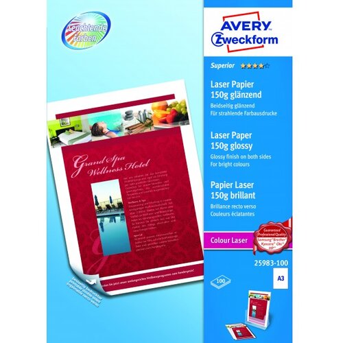 Avery Zweckform Foto papir barvni laserski Superior A3 - 150g Cene