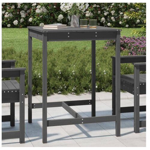  Vrtni stol sivi 82 5x82 5x110 cm od masivne borovine Cijene